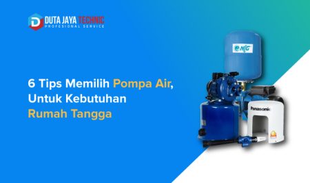 memilih pompa air