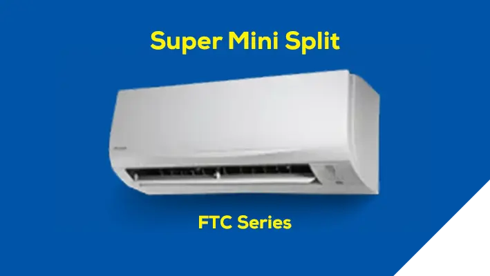 ac daikin super mini split ftc series